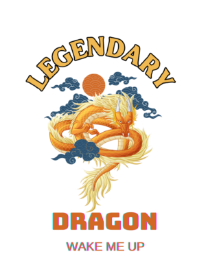 Dragon wake me up Sticker