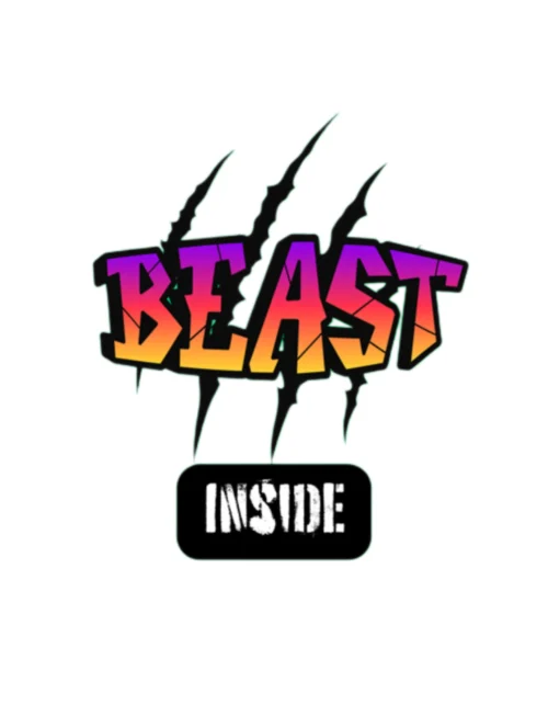 Foxyz Beast Inside Printed Sticker