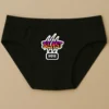 Foxyz Beast Inside Printed Black Underwear