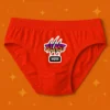 Foxyz Beast Inside Printed Red Underwear