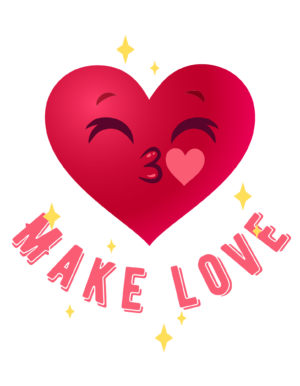 Make love sticker