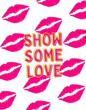 show some love sticker