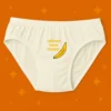 Foxyz Bigger Than Yours Printed White Underwear