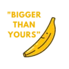 Foxyz Bigger Than Yours Printed Sticker