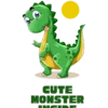 Foxyz Cute Monster Printed Sticker