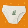 Foxyz Enjoy Every Moment Printed White Underwear