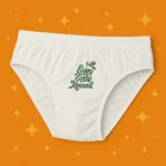 Foxyz Enjoy Every Moment Printed White Underwear