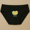 Foxyz I Am Sexy Printed Black Underwear