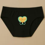 Foxyz I Am Sexy Printed Black Underwear