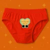 Foxyz I Am Sexy Printed Red Underwear