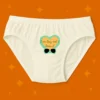 Foxyz I Am Sexy Printed White Underwear
