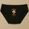 Foxyz black printed underware with Legendry Dragon Wake Me Up print on it