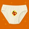 Foxyz Superhero Printed White Underwear