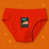 Foxyz I Am Addictive Printed Red Underwear