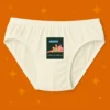 Foxyz I Am Addictive Printed White Underwear