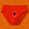 Foxyz Lets Foxxx Printed Red Underwear