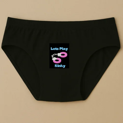 Foxyz Lets Play Kinky Printed Black Underwear