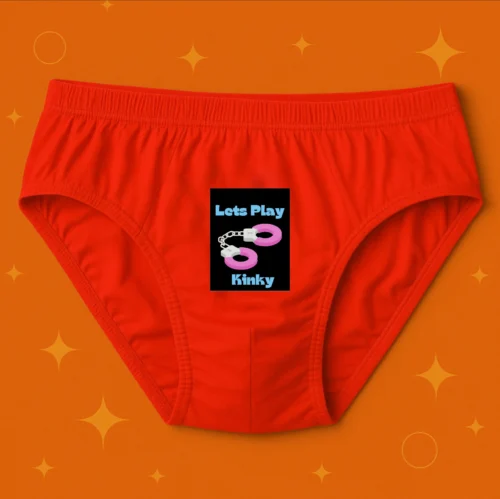 Lets Play Kinky Printed Briefs for Men