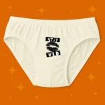 Foxyz Stay Wild Printed White Underwear