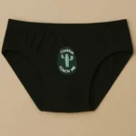 Foxyz Cocktus Printed Black Underwear
