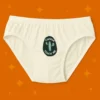 Foxyz Cocktus Printed White Underwear