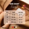 underwear size chart