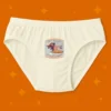 Foxyz Hope On My Rocket Baby Printed White Underwear
