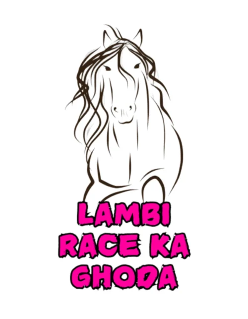 Foxyz Lambi Race Ka Ghoda Sticker