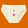 Foxyz Lambi Race Ka Ghoda Printed White Underwear