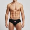 Model Wearing Foxyz Lip Gloss Available Printed Black Underwear