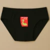 Foxyz Long Time No See Printed Black Underwear