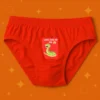 Foxyz Long Time No See Printed Red Underwear