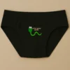 Foxyz Nagoba Dulaya Lagla Printed Black Underwear