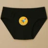 Foxyz Ride My Rocket Printed Black Underwear