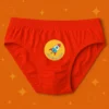 Foxyz Ride My Rocket Printed Red Underwear